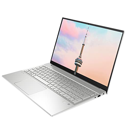 HP Pavilion Business Laptop, 15.6" FHD Touchscreen, Intel Core i7-1255U, 64GB RAM, 2TB SSD, Webcam, HDMI, Wi-Fi 6, Backlit KB, Fingerprint Reader, Windows 11 Pro, Silver