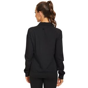 Shamyoy Scrub Jackets for Women Warm-Up Jacket