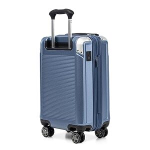 Travelpro Platinum Elite Hardside Expandable Spinner Wheel Luggage TSA Lock Hard Shell Polycarbonate Suitcase, Dark Sky Blue, Compact Carry On 20-Inch