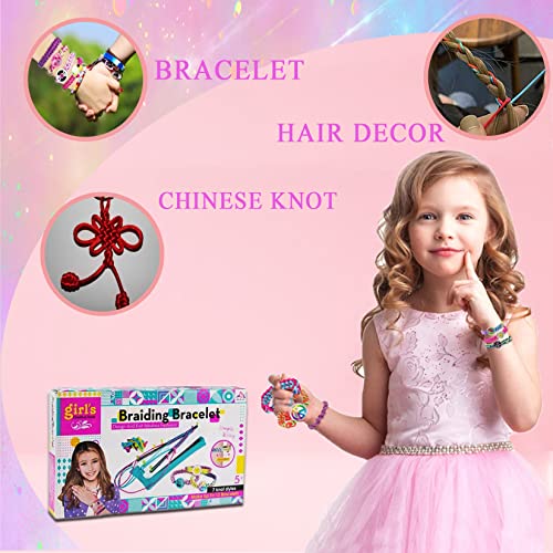 Nice-live Friendship Bracelet Making Kit Toys, DIY Crafts for Girls Ages 8-12, Hottest Birthday Christmas Gifts for 6 7 8 9 10 11 12 Years Old Kids, Travel Activities Party Favor Holiday Gift Guide
