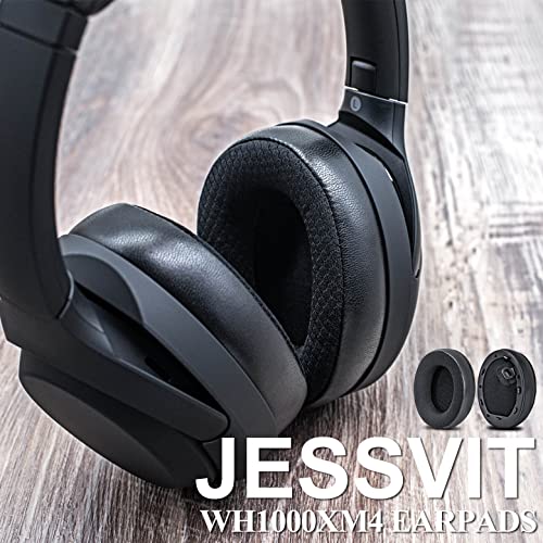 WH-1000XM4 Upgrade Hybrid Mesh Earpads Replacement for WH1000XM4 WH-1000XM4 Headphones - Breathable Mesh/Durable Wear-Resistant Fabric/Ear Cushion by JESSVIT