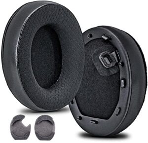 wh-1000xm4 upgrade hybrid mesh earpads replacement for wh1000xm4 wh-1000xm4 headphones - breathable mesh/durable wear-resistant fabric/ear cushion by jessvit