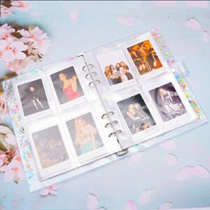 Instax Mini Photo Album,Photocard Binder, 200 Pockets Photo Album for Fujifilm Instax Mini 11 90 70 50S 26 25 9 8+ 7S/Polaroid Snap Kpop Photocard Holder Book (Color -2)