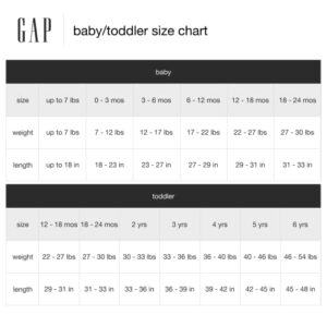 GAP Baby Girls Logo Zip Hoodie Sweatshirt, Heather Grey, 0-3 Months US