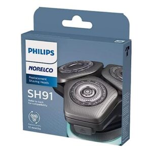 philips norelco sh91/52 replacement blades for shaver series 9000 (s9xxx) and s9000 prestige (sp98xx) - self-sharpening precision blades