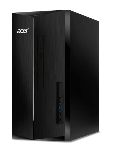 Acer Aspire TC-1760-UA93 Desktop | Intel Core i7-12700F 12-Core | NVIDIA GeForce GTX 1660 Super | 16GB DDR4 | 512GB SSD | 1TB HDD | 8X DVD | Intel Wi-Fi 6 AX201 | Bluetooth 5.2 | Windows 11 Pro