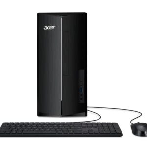 Acer Aspire TC-1760-UA93 Desktop | Intel Core i7-12700F 12-Core | NVIDIA GeForce GTX 1660 Super | 16GB DDR4 | 512GB SSD | 1TB HDD | 8X DVD | Intel Wi-Fi 6 AX201 | Bluetooth 5.2 | Windows 11 Pro