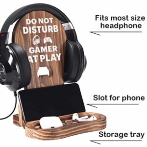 OCCdesign Gamer Gifts for Teenage Boy Men, Gamer Headset Stand for Gaming, Game Room Decoration, Gamer Gifts for Son Grandson Dad Boyfriend