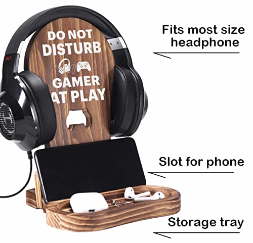 OCCdesign Gamer Gifts for Teenage Boy Men, Gamer Headset Stand for Gaming, Game Room Decoration, Gamer Gifts for Son Grandson Dad Boyfriend