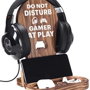 OCCdesign Gamer Gifts for Teenage Boy Men, Gamer Headset Stand for Gaming, Game Room Decoration, Gamer Gifts for Son Grandson Dad Boyfriend