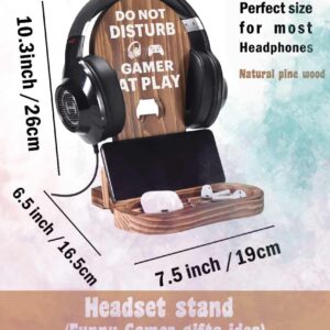 OCCdesign Gamer Gifts for Teenage Boy Men, Gamer Headset Stand for Gaming, Game Room Decoration, Gamer Gifts for Son Grandson Dad Boyfriend