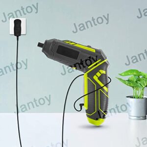 Jantoy 4V AC Charger for Ryobi Cordless Screwdriver Models HP44L HP34L Circle tip Input