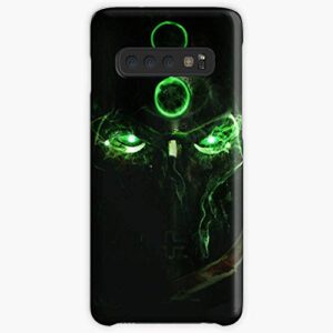 Phone Case Black Glass Transparent Cover Compatible with iPhone 13 Marines 12/13 Pro Max Necron 11 Warhammer 11 Pro 13 40K XR Space SE 2020 Necrons X Xs 7 Plus 6 6s Plus