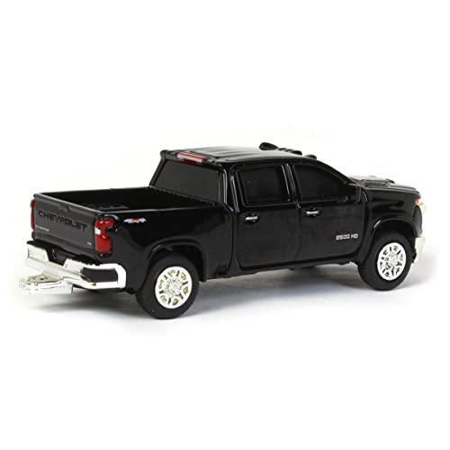 Truck 1/64 2020 Chevy Silverado LTZ, Black, Collect N Play by ERTL 47167-1