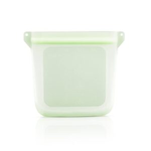 silicone food storage bag 4size bundle (4size bundle, green) (bp-003)