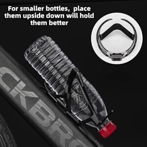 ROCKBROS Bike Water Bottle Holder Ultra-Light Durable Bicycle Bottle Cages with Screws Tool, Universal Bike Cup Holder Rack for Road MTB Bikes…