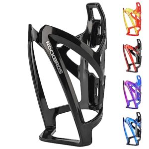 rockbros bike water bottle holder ultra-light durable bicycle bottle cages with screws tool, universal bike cup holder rack for road mtb bikes…