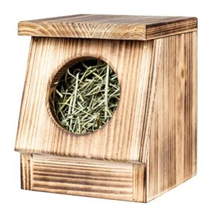 BalterFF Rabbit Hay Feeder Guinea Pig Bunny Stuff Chinchilla Food Dispenser Holder Cages Hay Rack Small Animal Automatic