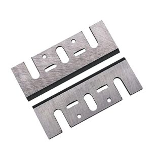 4 Pack 3-1/4 Inch 82mm Carbide Planer Blades Replacement for Makita 1900B, KP0810, KP0800K, DeWalt D26676, DW6655, DW680, 678, 680K, Bosch 1594 PA1205, Ryob