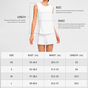 YYV Women's Workout Tank Tops Lightweight Sleeveless Shirts for Women Loose Fit Tops for Athletic Running Tennis Yoga (Green Small)