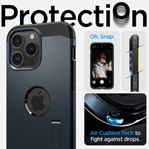 Spigen Tough Armor (MagFit) Compatible with MagSafe Designed for iPhone 14 Pro Case (2022) - Metal Slate