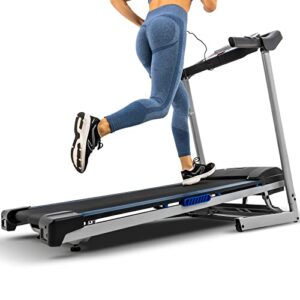 XTERRA Fitness TR Folding Treadmill, 250 LB Weight Capacity, Black