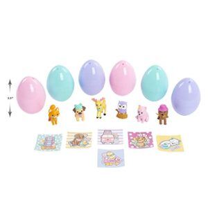 Barbie Surprise Eggs, 6 Blind Capsules, Easter Basket Stuffers and Gifts, Kids Toys for Ages 3 Up by Just Play