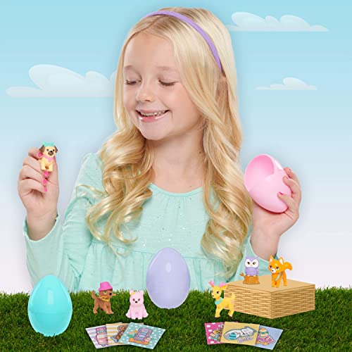 Barbie Surprise Eggs, 6 Blind Capsules, Easter Basket Stuffers and Gifts, Kids Toys for Ages 3 Up by Just Play