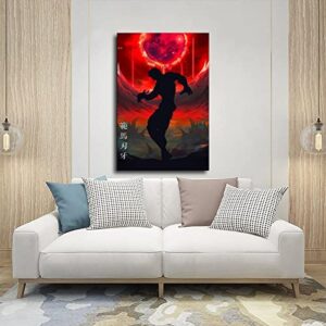 YYUU Gurappura Baki Poster Baki Hanma Poster Baki Poster (15) Posters for Room Aesthetic Bedroom Decor Art Poster 08x12inch(20x30cm) Frame-style