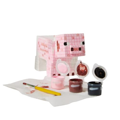 Innovative Designs Minecraft Paint Your Own Figurines Arts and Crafts Set for Boys and Girls