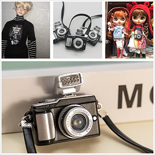 LCXYYY Dollhouse Miniature Laptop Computer Tablet Phone Simulation Accessories, 1:6 Scale Dollhouse Accessories Dolls Play Sets