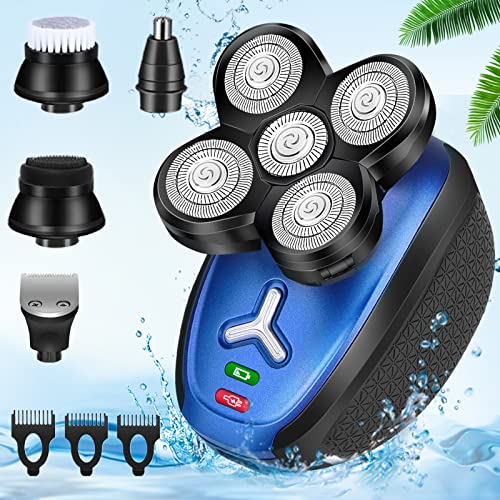 Head Shavers for Bald Men Electric Head Razors Wet Dry,Bald Head Shavers for Mens Head,Electric Shavers for Men Face, Grooming Ket Head Shaver Waterproof with Sensitive Skin Man Shaving Cordless