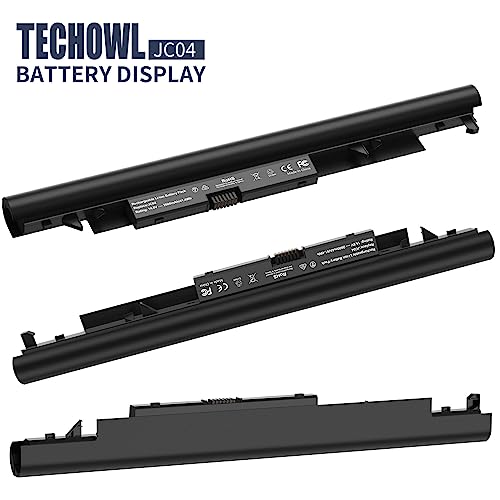 Techowl Spare 919700-850 Laptop Battery for Hp Compatible with Hp Battery JC04 JC03 919701-850 919681-241 919682-421 HSTNN-LB7W HSTNN-LB7V - High-Perform Replacement Battery for Hp