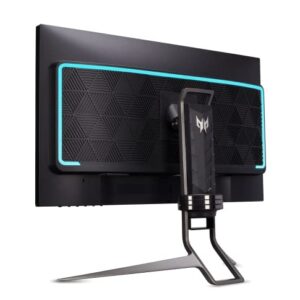 Acer Predator XB323QU NVbmiiphzx 31.5" WQHD 2560 x 1440 Gaming Monitor | G-SYNC Compatible | Agile-Splendor IPS 400 | Up to 170Hz Refresh Rate | Up to 0.5ms | TUV/Eyesafe | Display Port & 2 x HDMI 2.0