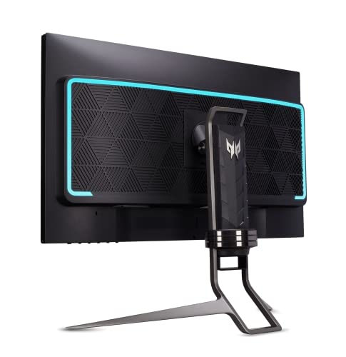 Acer Predator XB323QU NVbmiiphzx 31.5" WQHD 2560 x 1440 Gaming Monitor | G-SYNC Compatible | Agile-Splendor IPS 400 | Up to 170Hz Refresh Rate | Up to 0.5ms | TUV/Eyesafe | Display Port & 2 x HDMI 2.0