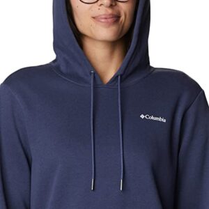 Columbia Women's Logo II Hoodie, Nocturnal/Boundless, Large