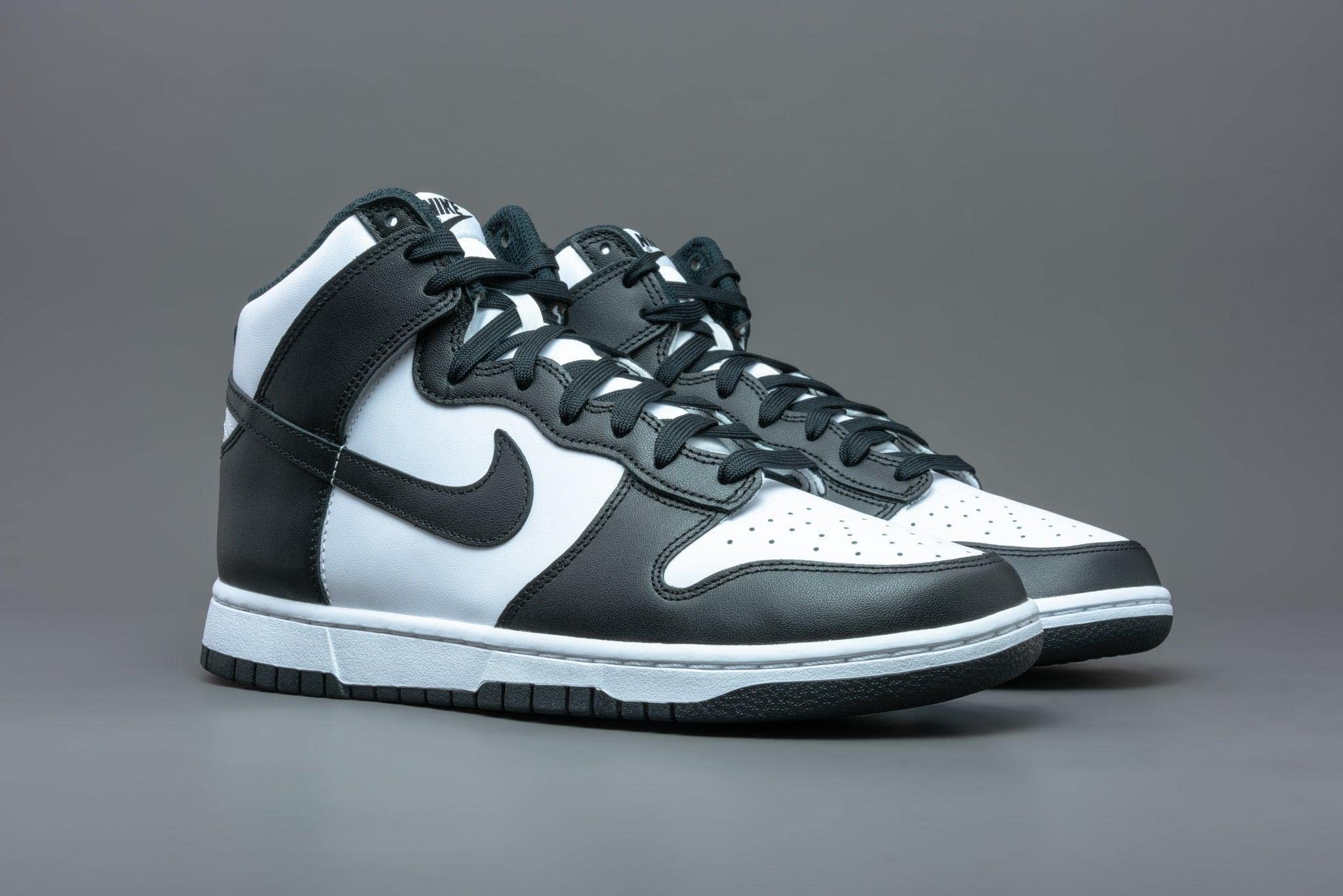 Nike Mens Dunk HI Retro DD1399 105 Black/White - Size 11.5