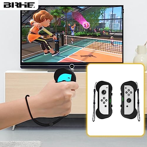 Bundle for Nintendo Switch Accessories,12 in 1 Switch Sports Accessories Bundle for Nintendo Switch Sports, Family Accessories Kit for Switch/OLED Sports Games:Golf Clubs,Tennis Rackets,Sword Grips,Just Dance,Etc.