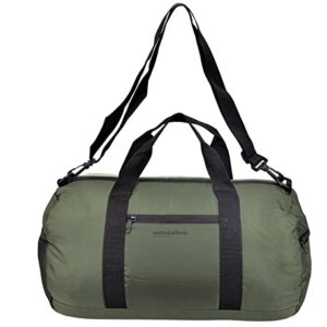 Foldable Training Gym Bag, AmazingAction Lightweight Foldable Water Resistant Travel Duffle Bag