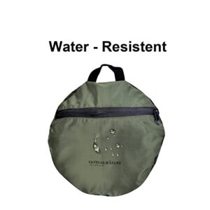 Foldable Training Gym Bag, AmazingAction Lightweight Foldable Water Resistant Travel Duffle Bag