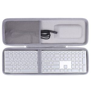 co2crea hard case replacement for microsoft surface keyboard and microsoft surface mouse