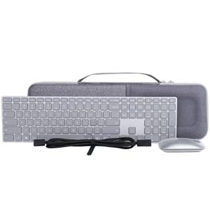 co2CREA Hard Case Replacement for Microsoft Surface Keyboard and Microsoft Surface Mouse
