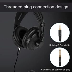 Shanrya Stereo DJ Headphones Studio Headphones with an Headband