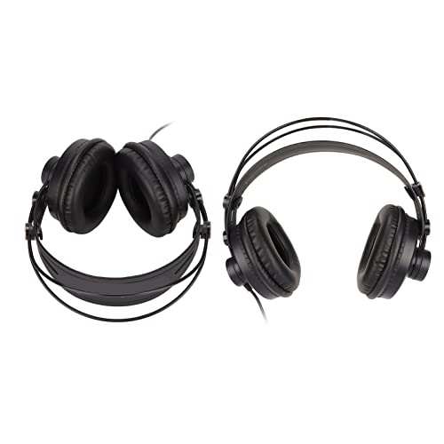 Shanrya Stereo DJ Headphones Studio Headphones with an Headband