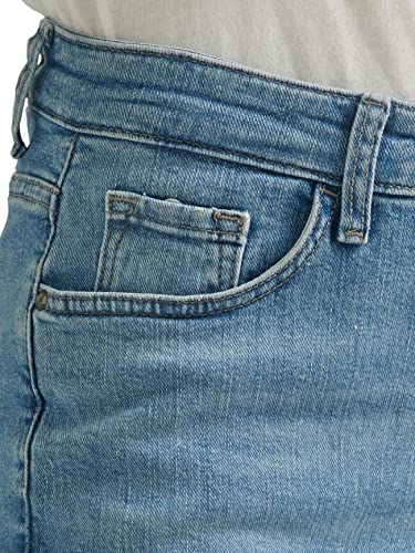 Lee Women's Mid Rise Boyfriend Jean, Home Laundered, 12