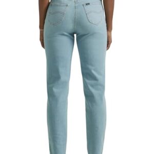 Lee Women's High Rise Mom Jean, One Tone, 16