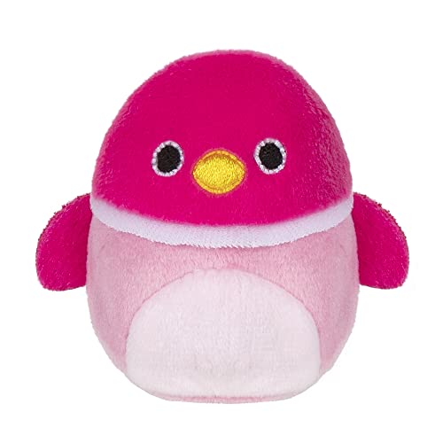 Squishville by Original Squishmallows Perfectly Pink Squad Plush - Six 2-Inch Squishmallows Plush Including Catrine, Della, Lorie, Kaitlyn, Calynda, and 1 Surprise - Toys for Kids