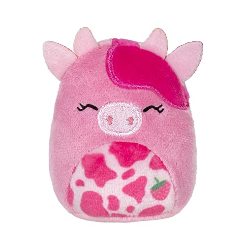 Squishville by Original Squishmallows Perfectly Pink Squad Plush - Six 2-Inch Squishmallows Plush Including Catrine, Della, Lorie, Kaitlyn, Calynda, and 1 Surprise - Toys for Kids