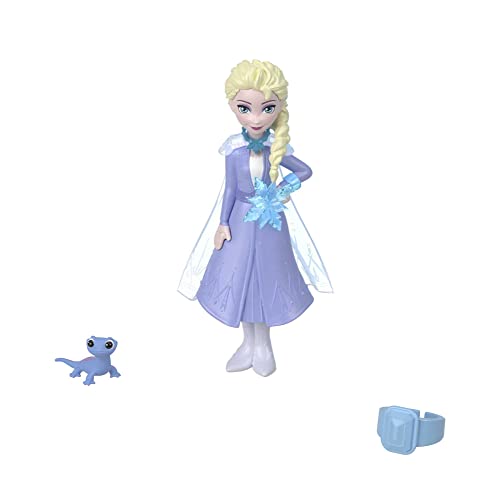 Disney Frozen by Mattel Disney Frozen Snow Color Reveal Small Doll & Accessories, 6 Surprises Include Character Figure Inspired by Disney Movies