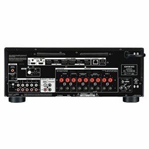 Onkyo TX-NR6100 7.2 Channel THX Certified Network AV Receiver (Renewed), Black